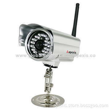 CCTV Wireless Waterproof IR Megapixel IP Camera with Long Distance Infrared Night Vision